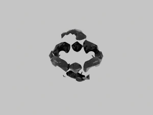 Kontroler segagenezy materiału Model 3D