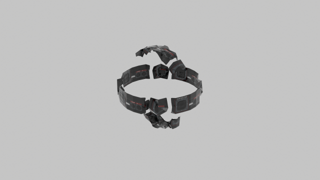 Material sega controller 3D Model .c4d .max .obj .3ds .fbx .stl .blend 