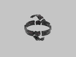 Material sega controller 3D Model