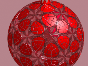 Christmas tree ball 3D-Modell