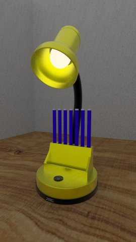 Multi Functional Table Lamp Light Modelo de impresión 3D .c4d .max .obj .3ds .fbx .stl .blend 