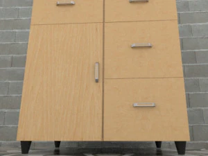 Desk Table 3D Model