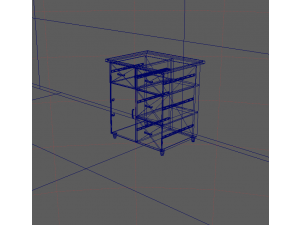 Desk Table 3D 모델