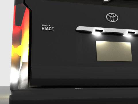 Mini Van 3D Модель