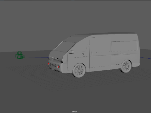 Mini Van 3D Модель