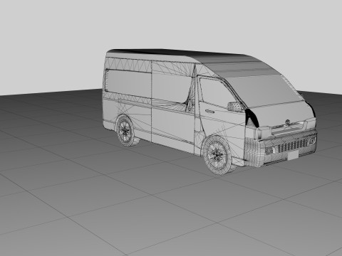 Mini Van 3D Модель