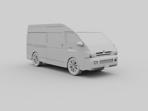 Mini Van 3D Модель
