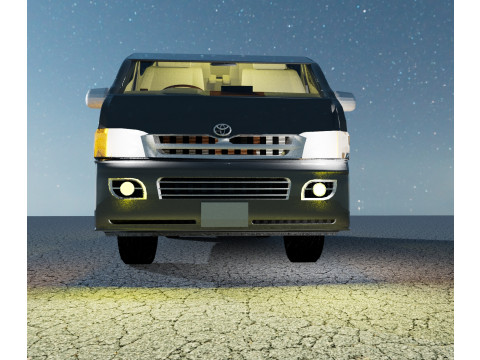 Mini Van 3D Модель