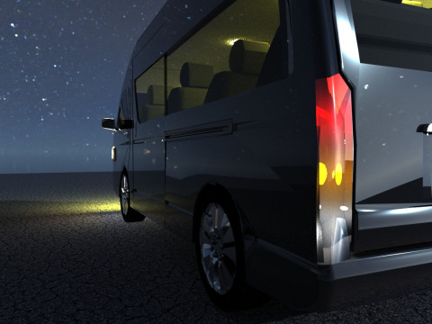 Mini Van 3D Модель