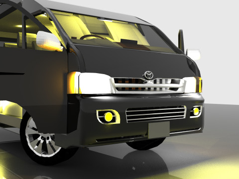 Mini Van 3D Модель
