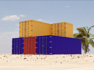 Ship container 3D Model
