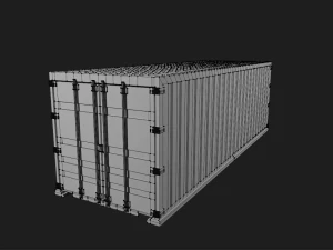 Ship container 3D Model