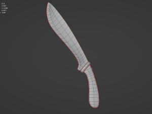 Machete 3D 모델