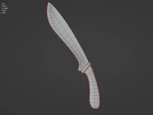 Machete 3D Model