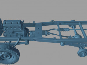 UAZ 3303 3D Print Model