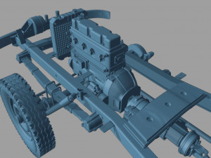 UAZ 3303 3D Print Model