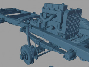 UAZ 3303 3D Print Model