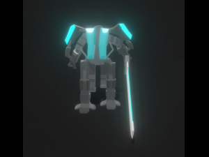 KnightFrame 3D Model