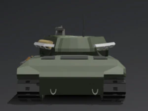 Low-poly M18 Hellcat 3D Model