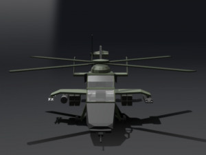 LowPoly Eurocopter tiger Model 3D
