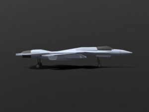 Low-poly X-02 Strike wyvern 3D Model