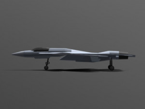 Low-poly X-02 Strike wyvern 3D Model