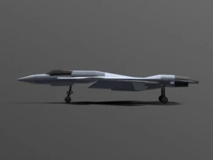 Low-poly X-02 Strike wyvern 3D Model