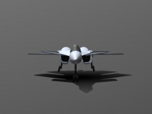 Low-poly X-02 Strike wyvern 3D Model
