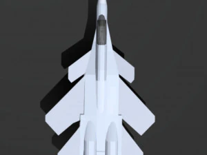 Low-poly X-02 Strike wyvern 3D Model