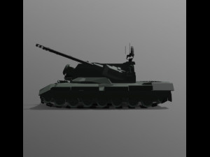 Low-poly Flakpamzer gepard Modello 3D