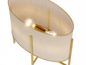 Kiosk Table Lamp Model 3D