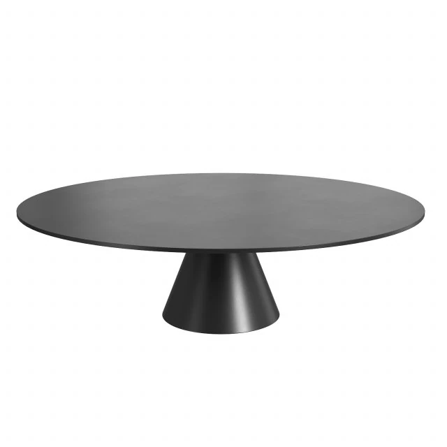 Oscar Large Circular Coffee Table 3D Model .c4d .max .obj .3ds .fbx .stl .blend 