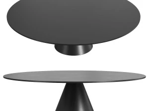 Oscar Large Circular Coffee Table 3D Model
