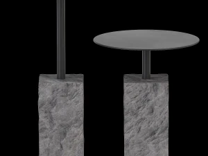 Rocks Side Tables 3D Model