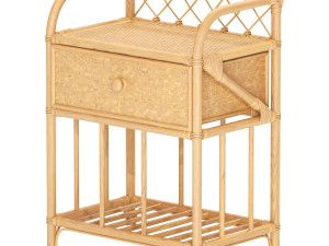Bedside table Aoni Model 3D