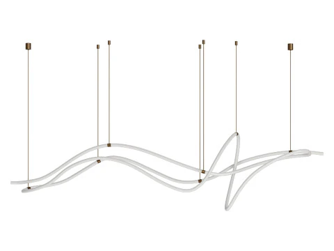 Modern Custom Linear Led Pendant 3D Model