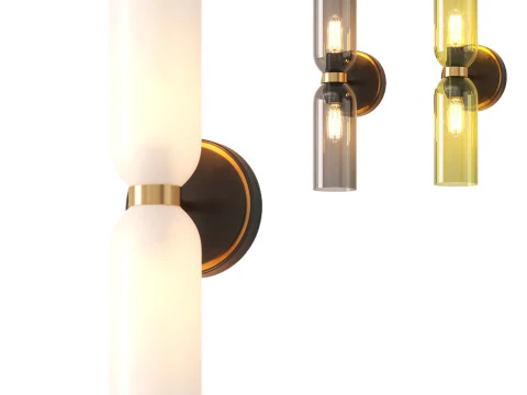 L&aacute;mpara de pared Pawson Modelo 3D