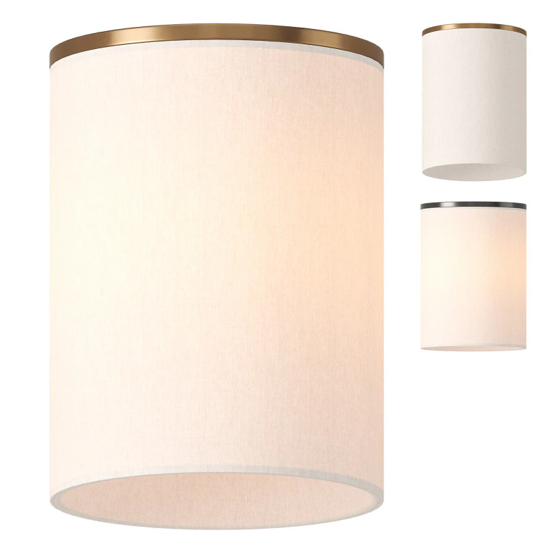 CY Flush Mount 3D Model .c4d .max .obj .3ds .fbx .stl .blend 