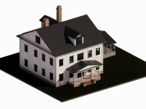 The Conjuring 1 House - The Perrons Residence 3D Model