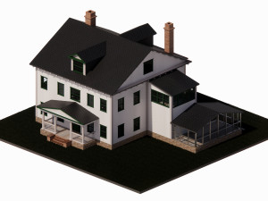 The Conjuring 1 House - The Perrons Residence 3D Model