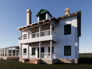 The Conjuring 1 House - The Perrons Residence 3D Model
