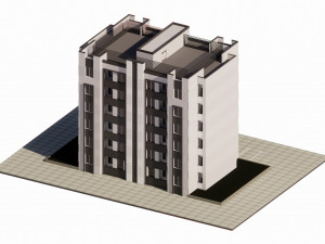 Residential Building Modello 3D