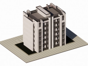 Residential Building Modello 3D