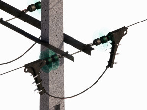 Power Line Model 3D