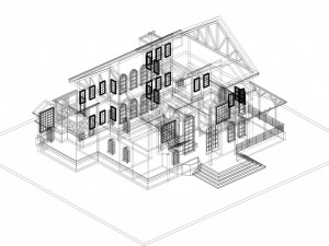 Rural house Modello 3D