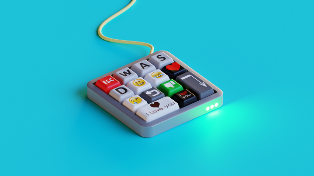 Mini Keyboard Modelo 3D .c4d .max .obj .3ds .fbx .stl .blend 