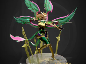Viridian Kayle - 3D Print model - Fanart 3D print model 3D Print Model