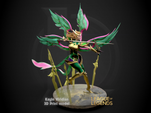 Viridian Kayle - 3D Print model - Fanart 3D print model 3D Baskı Modeli