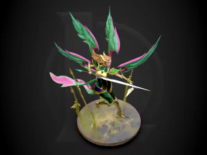 Viridian Kayle - 3D Print model - Fanart 3D print model 3D Print Model