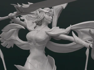Viridian Kayle - 3D Print model - Fanart 3D print model 3D Print Model